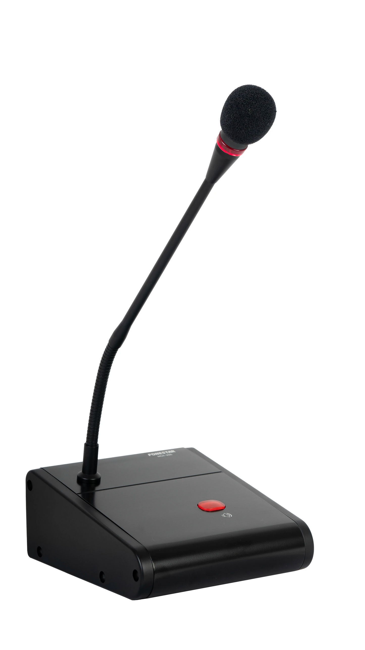 FONESTAR MCH-205 Desktop condenser microphone with musical warning tones and pre-amplifier