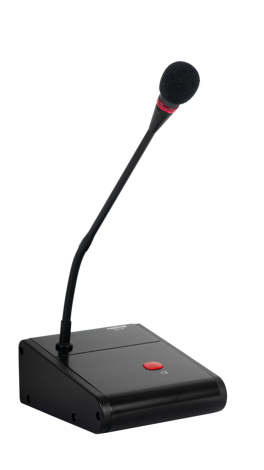 FONESTAR MCH-205 Desktop condenser microphone with musical warning tones and pre-amplifier