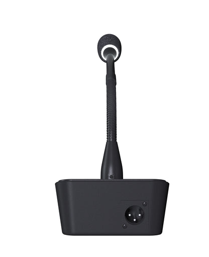 FONESTAR MICSET-C32LED Unidirectional electret condenser desktop microphone with LED indicator (XLR)