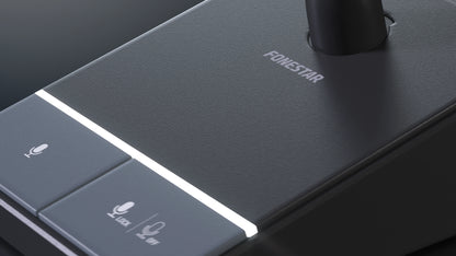 FONESTAR MICSET-D32XLR Desktop base for dynamic and condenser microphones