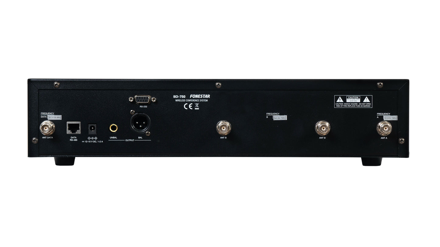 FONESTAR SCI-750 Control unit for wireless conference system.