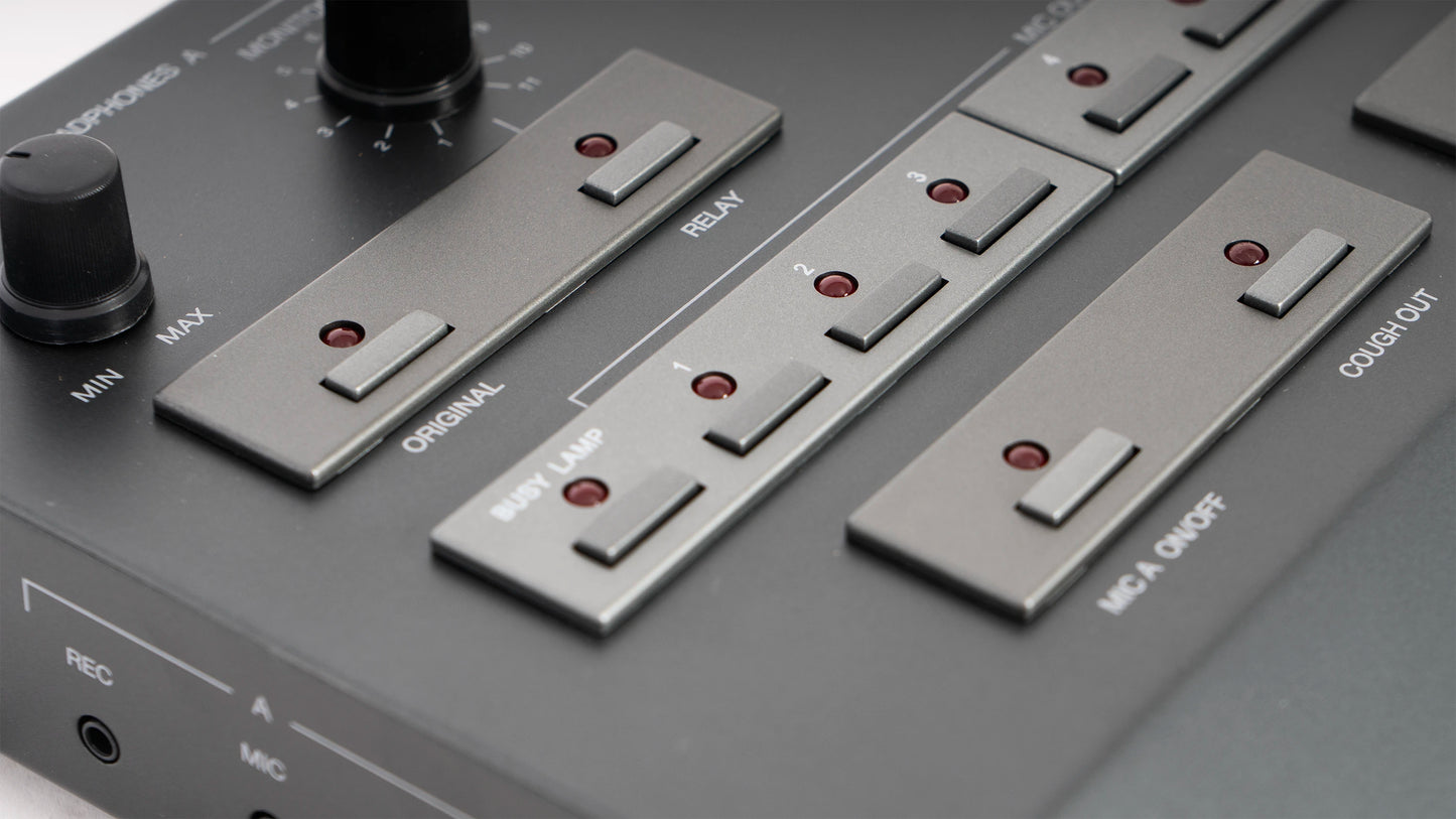 FONESTAR SCT-122M Table top base for 2 simultaneous interpretation microphones