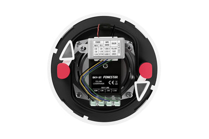 FONESTAR SKY-3T 3'' ceiling loudspeaker with 100V line transformer FONESTAR