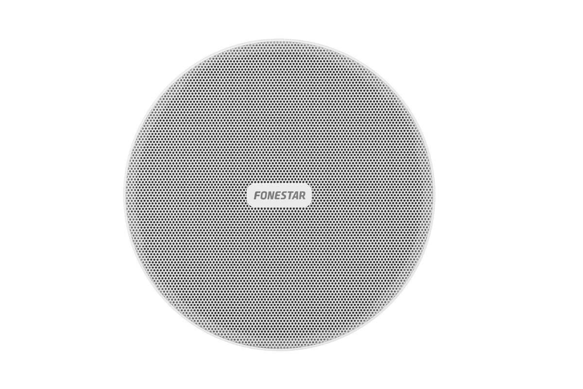 FONESTAR SKY-3XT 3" 6W RMS 100V line ceiling speaker IP66 - front view with grille