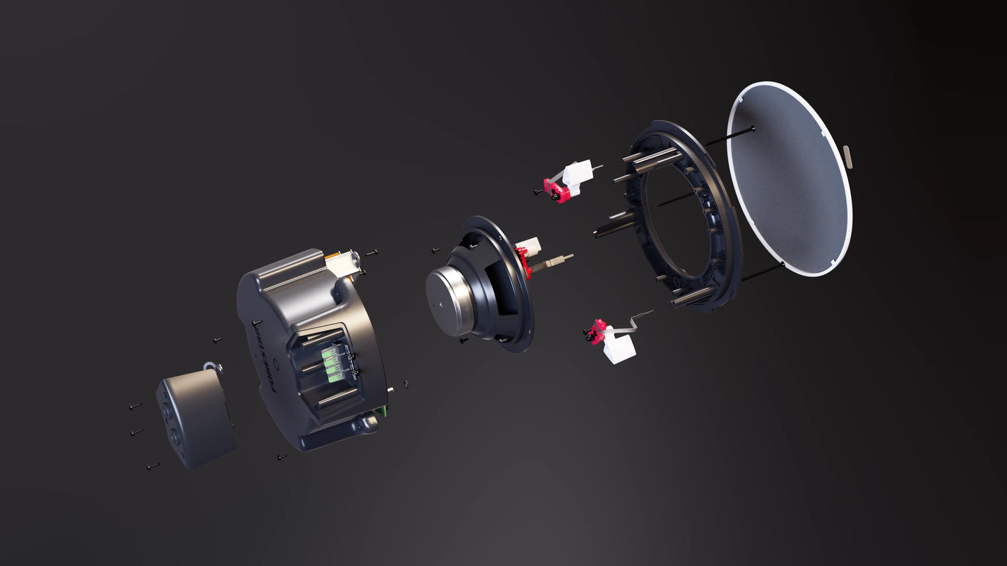 FONESTAR SKY-6T 6" 15W RMS 100 V line low profile ceiling speaker