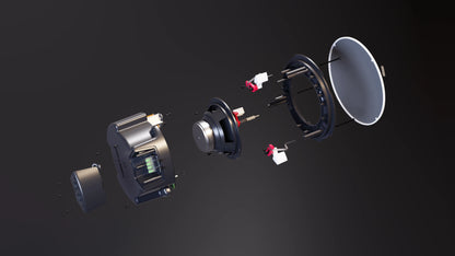 FONESTAR SKY-6T 6" 15W RMS 100 V line low profile ceiling speaker