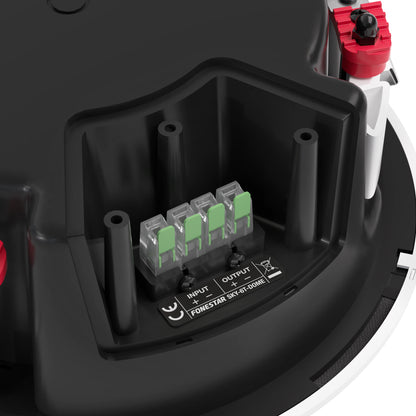 FONESTAR SKY-6T-DOME 6" 20W RMS 100V and 8Ω ceiling loudspeaker with dome IP65