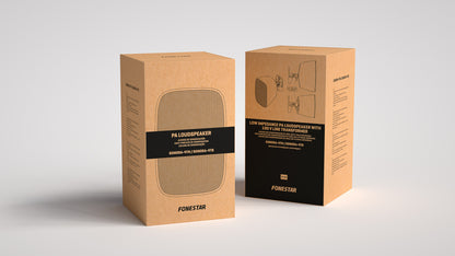 FONESTAR SONORA-4TN 4'' surface speaker. 30/15/7.5/3.75W RMS@100V. IP-66 protection.