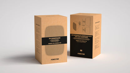 FONESTAR SONORA-4TB 4'' surface speaker. 30/15/7.5/3.75W RMS@100V. IP-66 protection