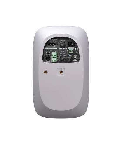 FONESTAR SONORA-5AB 5 ¼'' active surface speaker. 25 + 25 W RMS. Adjustable fixing mount. Steel safety cable.