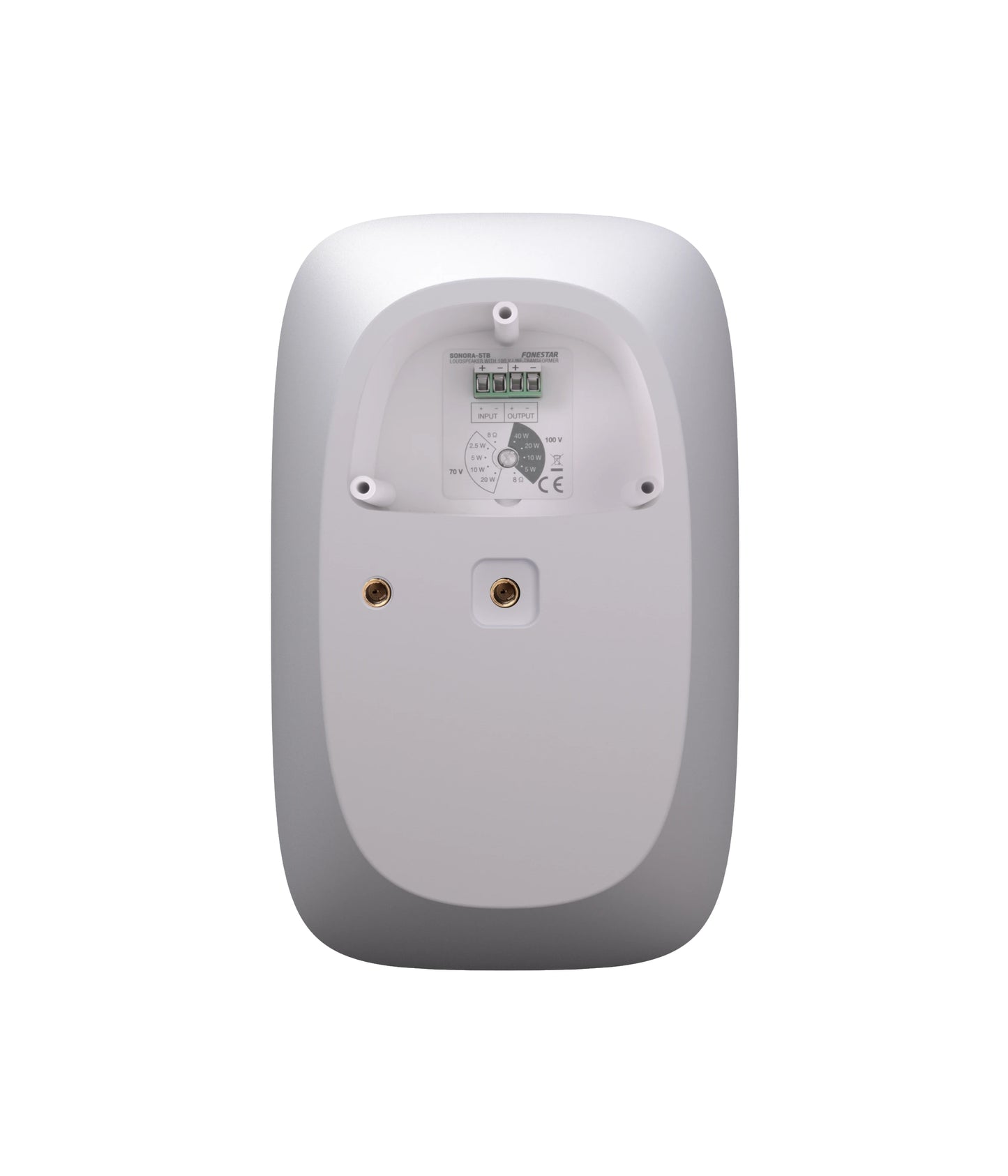 FONESTAR SONORA-5TB 5 ¼'' surface speaker. 40/20/10/5 W RMS@100V.  IP-66 protection