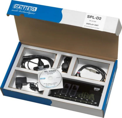 DATEQ SPL-D2 Dateq SPL-D2 - SPL display; sound-pressure meter, A,F,C-characteristics acc. Class II.