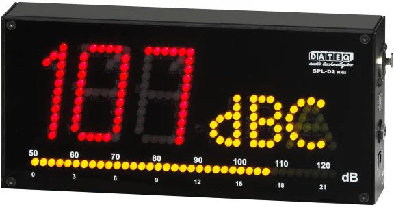 DATEQ SPL-D2 Dateq SPL-D2 - SPL display; sound-pressure meter, A,F,C-characteristics acc. Class II.