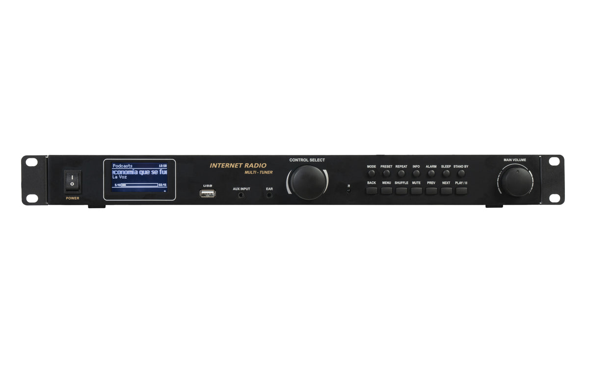 FONESTAR TUI-1-RBUA Wireless/USB audio player and radio (FM, internet and DAB/DAB+) - front view