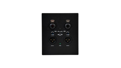 FONESTAR W-DANTE-22X Dante Wall-mounted adapter with 2 inputs and 2 outputs