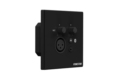 FONESTAR WALLMIX-BK wall-mounted audio mixer with integrated Bluetooth player