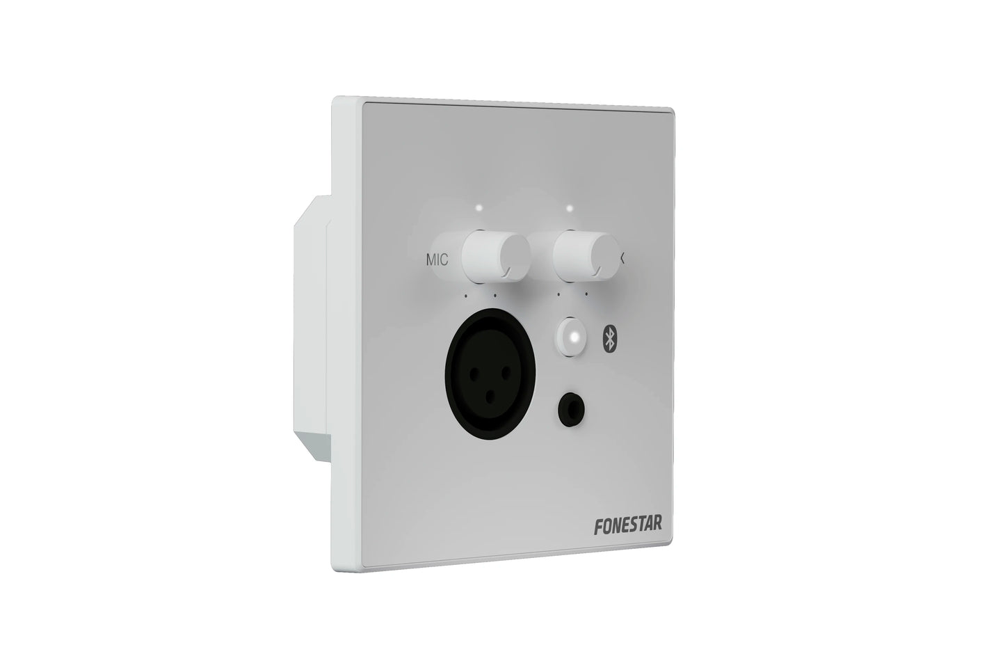 FONESTAR WALLMIX-WH wall-mounted audio mixer with integrated Bluetooth player