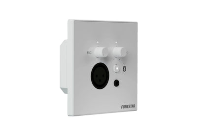 FONESTAR WALLMIX-WH wall-mounted audio mixer with integrated Bluetooth player
