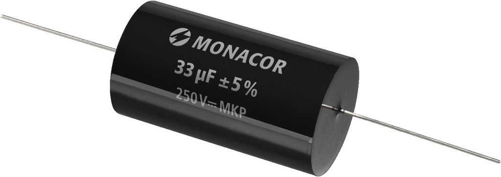 MONACOR MKPA-330 MKP film capacitor, 33 µF, 250 V