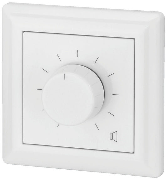 MONACOR ATT-512PEU 12W Wall-mounted PA Attenuator with 24 V emergency priority relay