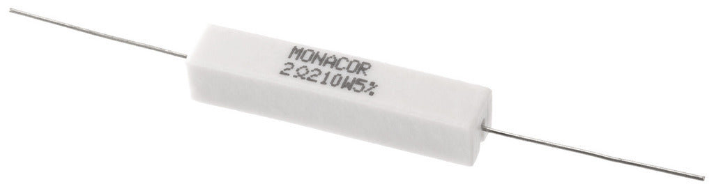 MONACOR LSR-22/10 High-power cement resistor, 2.2 ?, 10 W