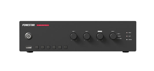 FONESTAR PROX-30 30W PA single zone amplifier 100 V and 4 ?