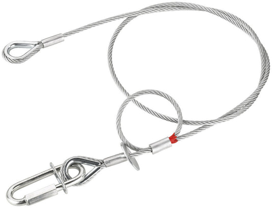 MONACOR TAR-1004SAVE Safety rope, for light effect units in suspended installation.