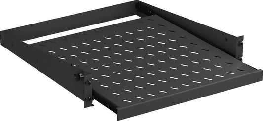 MONACOR RCB-2/SW Pull-out mounting plate, for rack installation, 2 RU