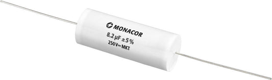 MONACOR MKTA-82 MKT film capacitor, 8.2 µF, 250 V