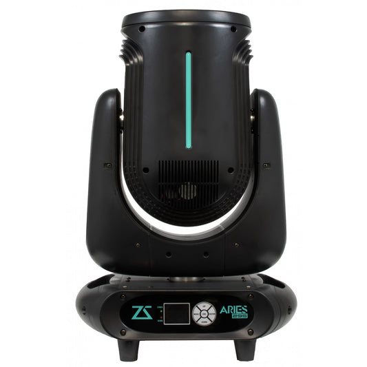 ZZIPP ARIES295 moving "beam" light with 295w discharge lamp, motorized zoom, and double stackable prism