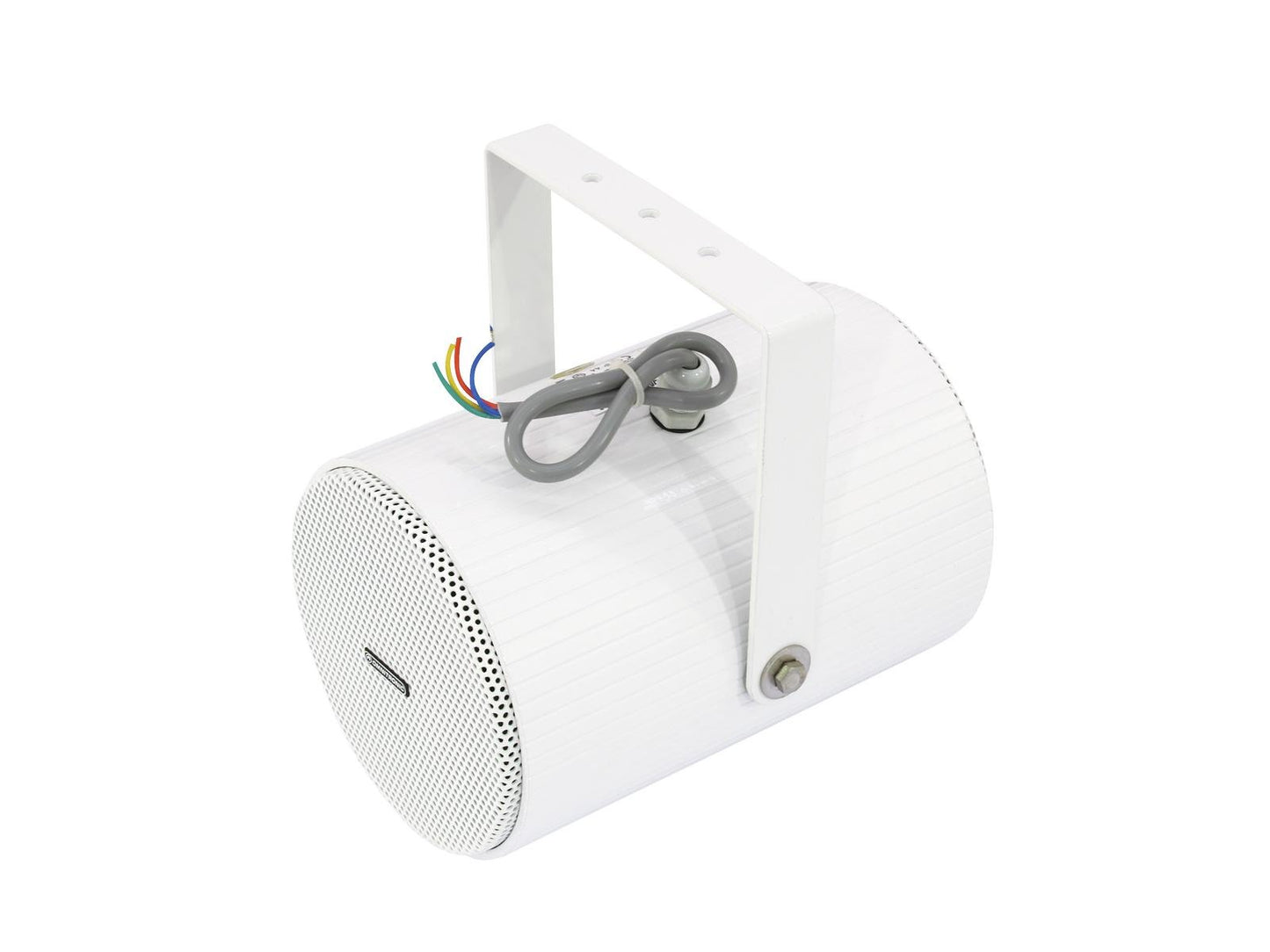 OMNITRONIC PS-25 Bidirectional speaker (2 x 5") with mount100 V speaker system for wall and ceiling installation 10W 100V IP44