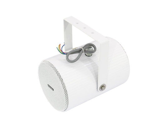 OMNITRONIC PS-25 Bidirectional speaker (2 x 5") with mount100 V speaker system for wall and ceiling installation 10W 100V IP44