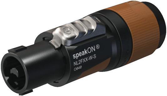 NEUTRIK NL2FXX-W-S NEUTRIK SPEAKON plug