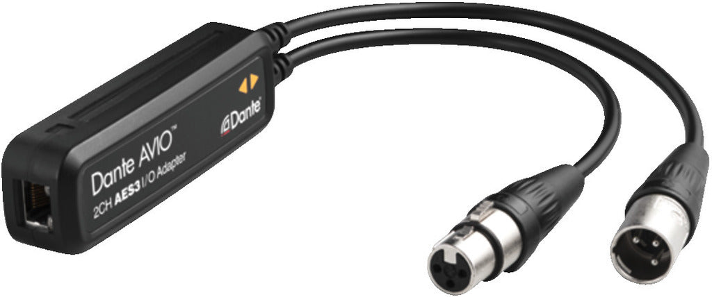 AUDINATE DANTE ADP-AES3-2X2 Dante® AVIO AES3/EBU Adapter