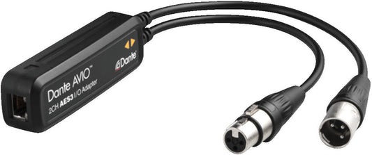AUDINATE DANTE ADP-AES3-2X2 Dante® AVIO AES3/EBU Adapter