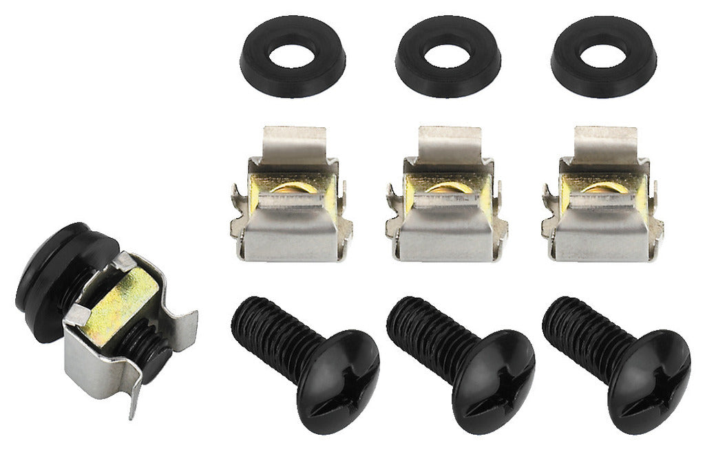 MONACOR MZF-8645 Set of cage nuts and screws