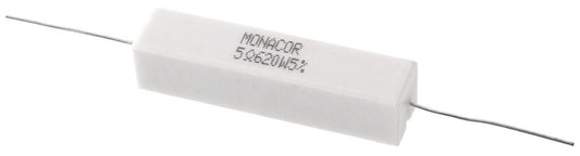 MONACOR LSR-56/20 High-power cement resistor, 5.6 ?, 20 W