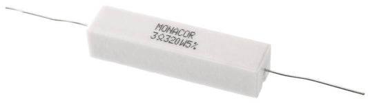 MONACOR LSR-33/20 High-power cement resistor, 3.3 ?, 20 W
