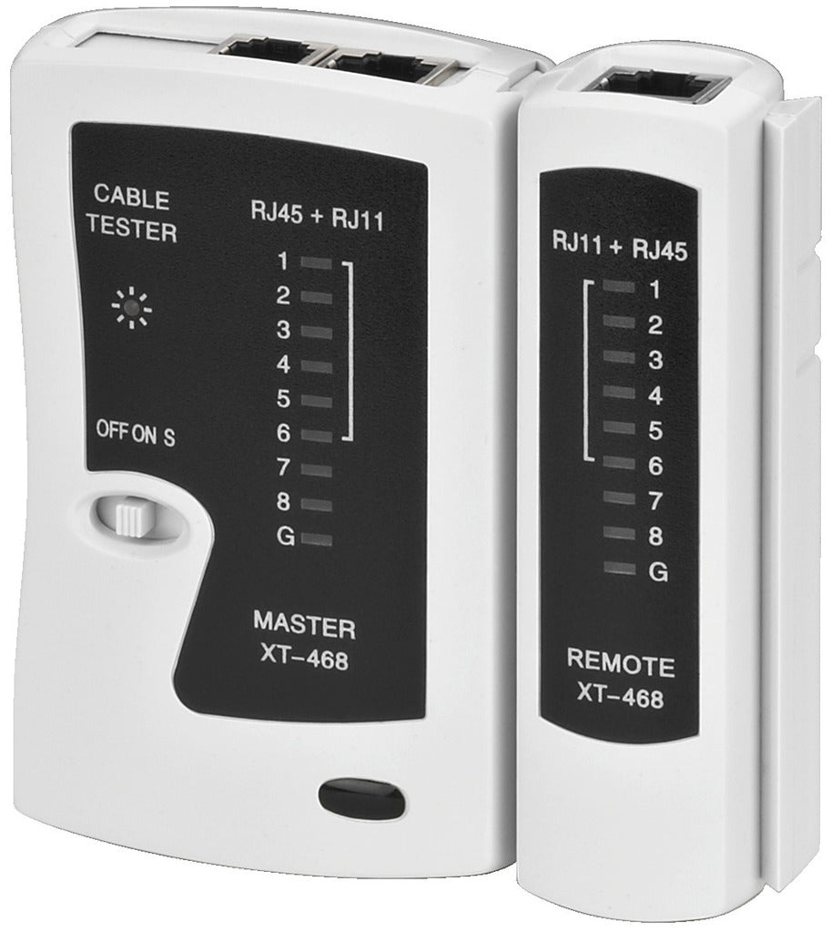 MONACOR CAT-1TEST Network Tester for CAT.5/6/ISDN Lines