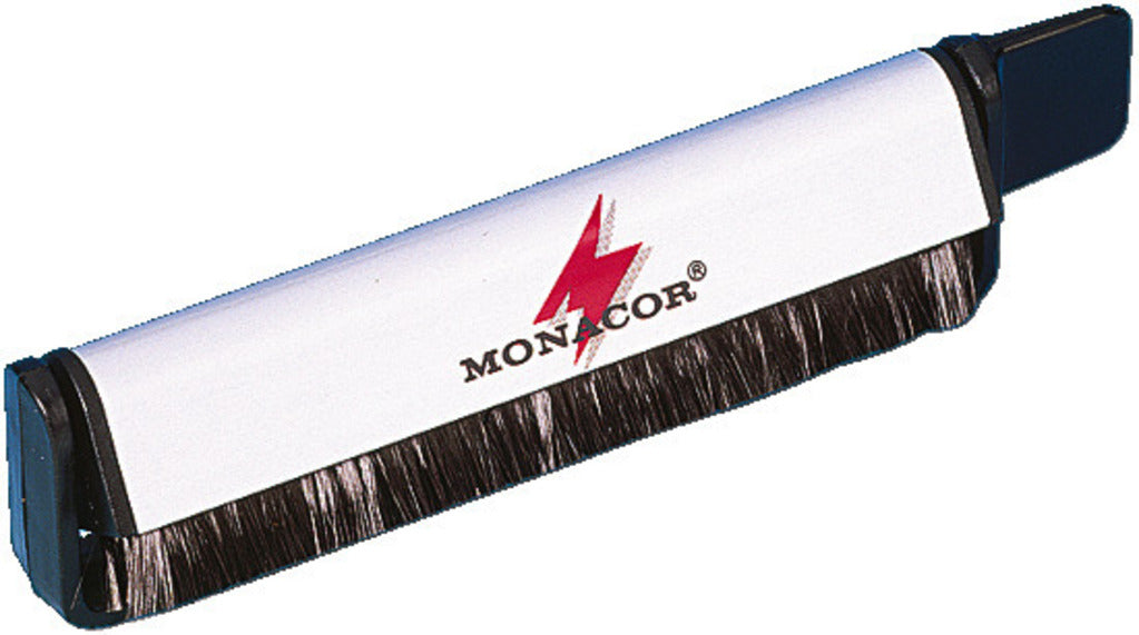 MONACOR DC-100 Antistatic Carbon Fibre Vinyl LP Brush