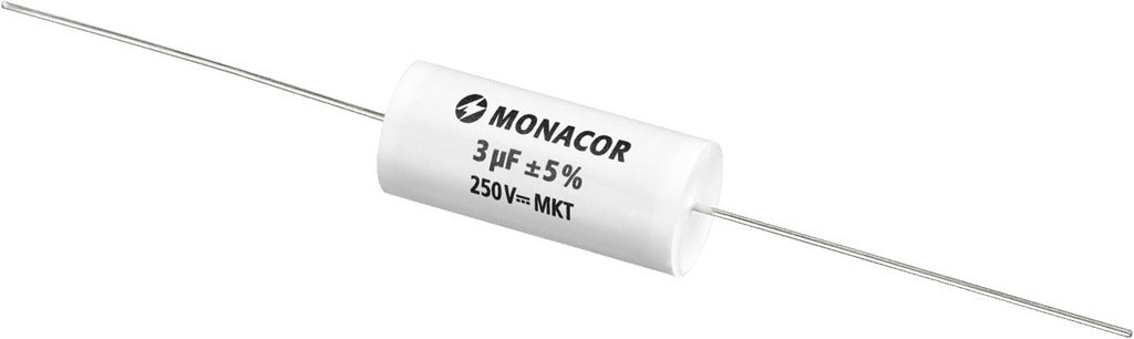 MONACOR MKTA-30 MKT film capacitor, 3.0 µF, 250 V