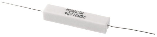 MONACOR LSR-47/10 High-power cement resistor, 4.7 ?, 10 W