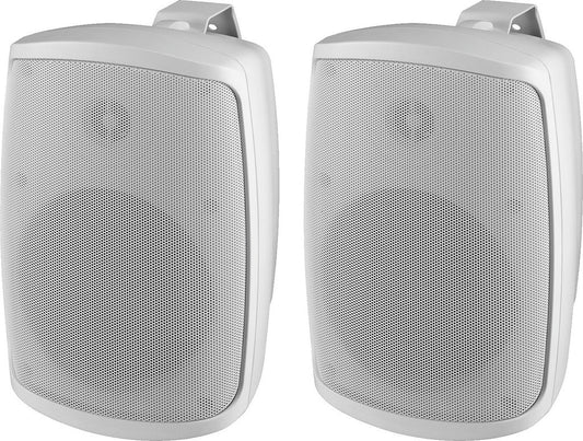 MONACOR WALL-08T/WS Pair of 2-way PA speaker systems