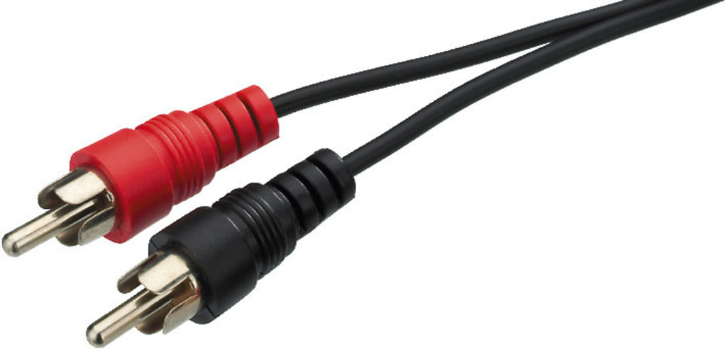 MONACOR AC-300 Stereo Audio Cable 3m RCA to RCA