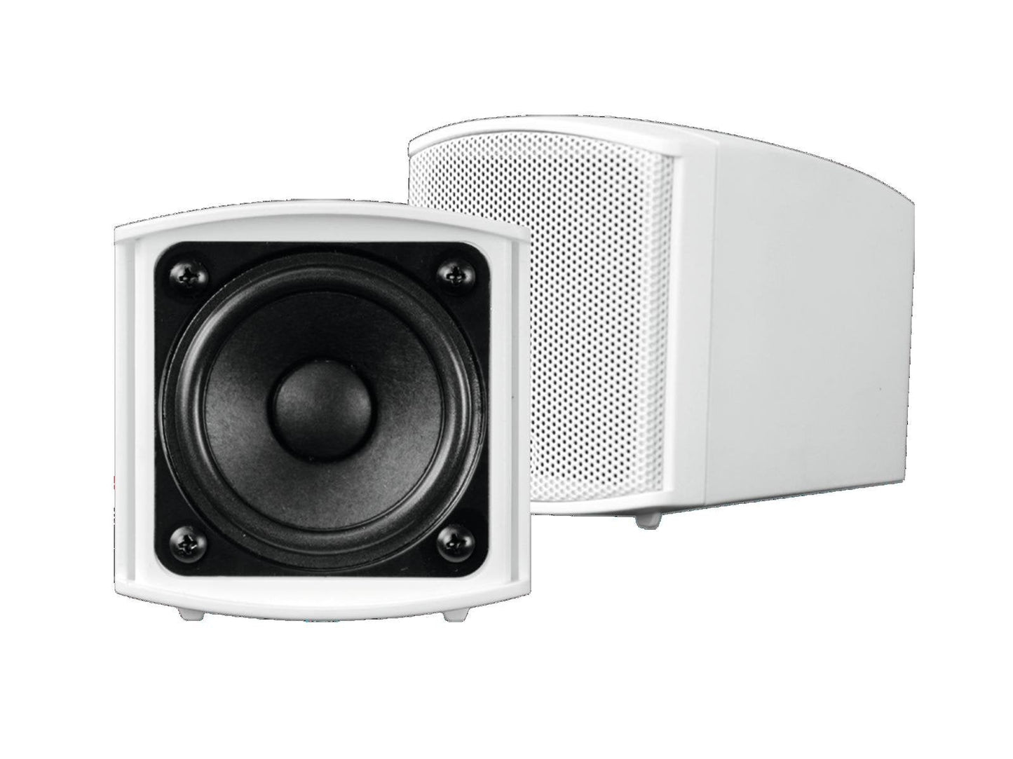 OMNITRONIC OD-2W 2.5" Speaker pair with mount 8? 15W White