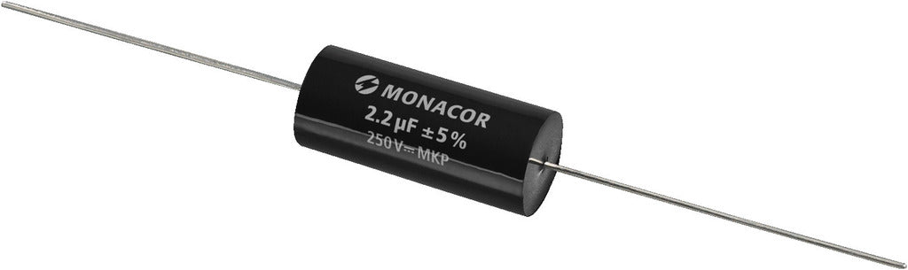 MONACOR MKPA-22 MKP film capacitor, 2.2 µF, 250 V