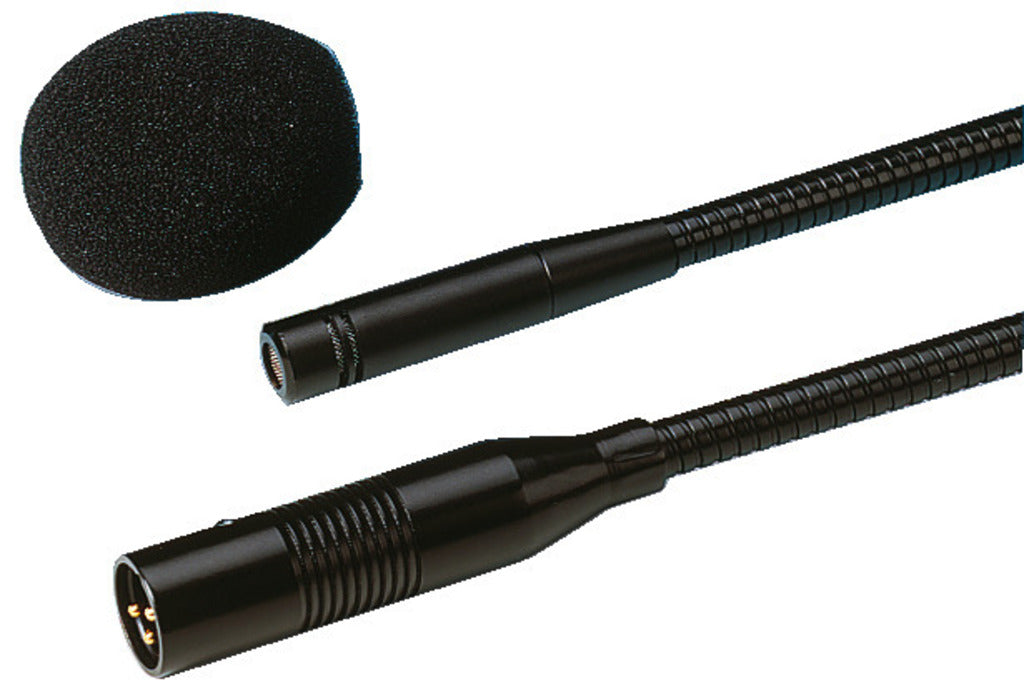 MONACOR EMG-500P Electret gooseneck microphone, 480mm