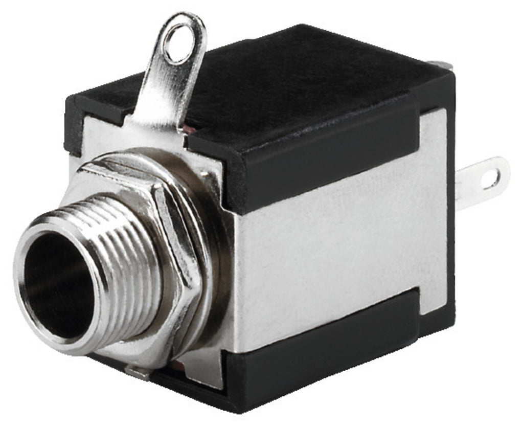 MONACOR T-635S 6.3mm Mono Panel Jack Socket