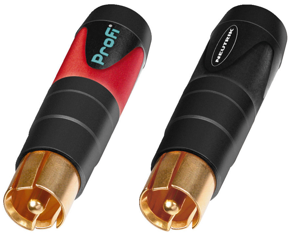 NEUTRIK NF-2CB2 High-end RCA Plug Pack of 2