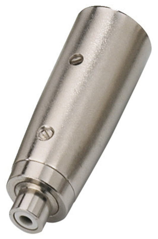 MONACOR NTA-114 XLR Adaptor XLR plug to RCA jack